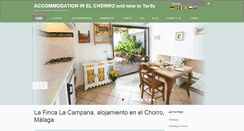 Desktop Screenshot of fincalacampana.com